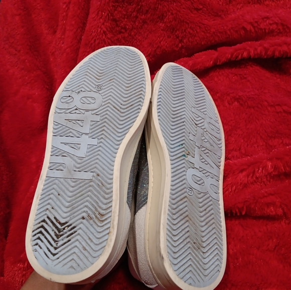 P448 Theat Struit in Stylish confidence theat Sneakers Pinot Sz 37 Usa 7 - Picture 5 of 6